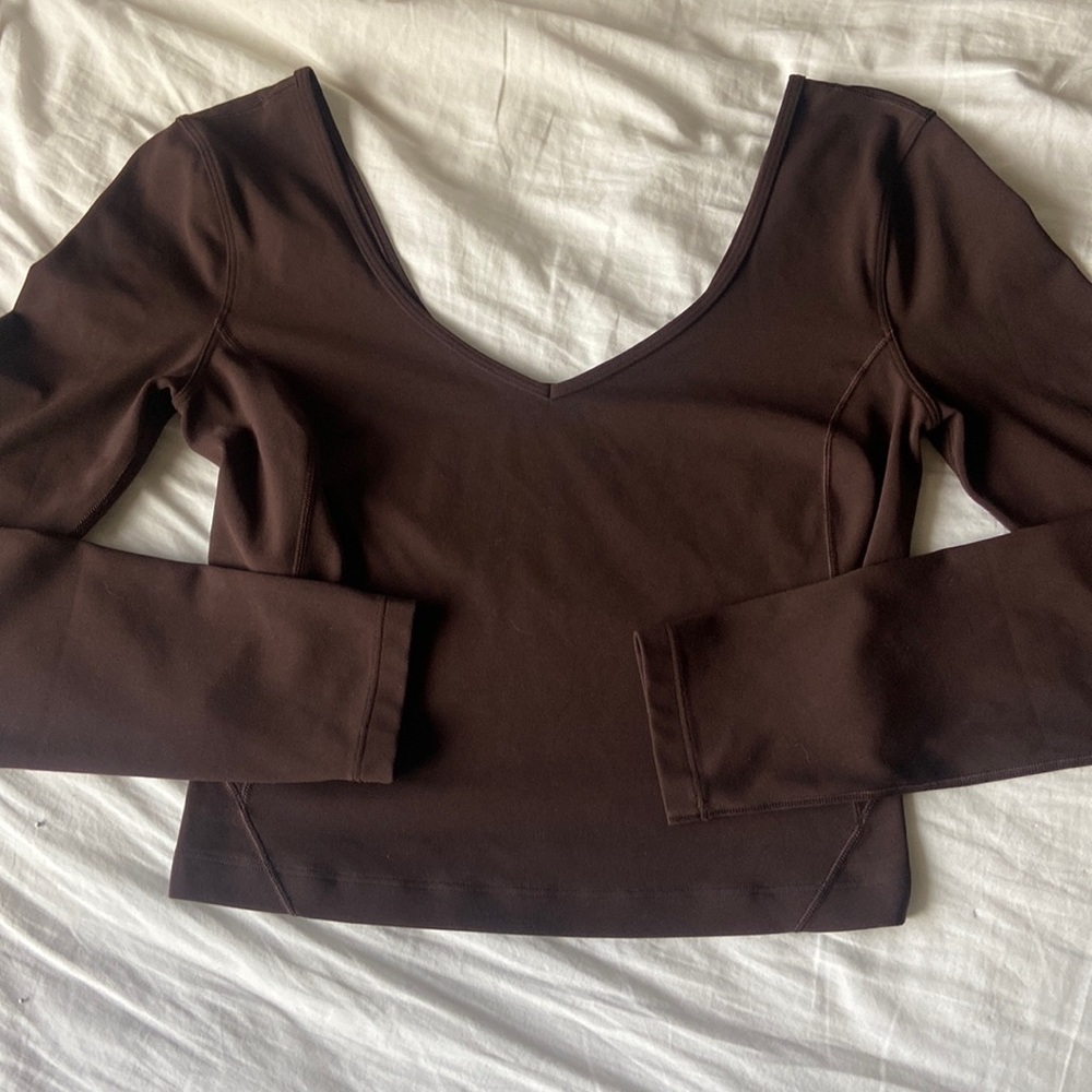 Lululemon Align long sleeve shirt size 4